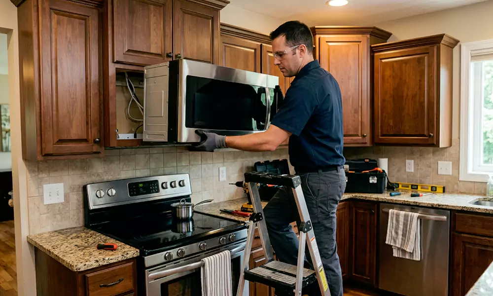 Microwave Installation in Bonita Springs, FL