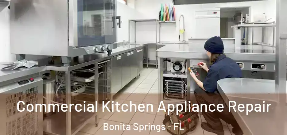 Commercial Kitchen Appliance Repair Bonita Springs - FL