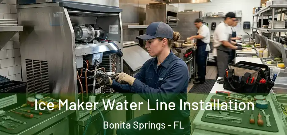 Ice Maker Water Line Installation Bonita Springs - FL