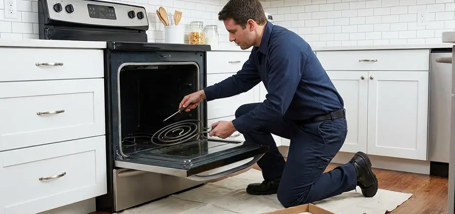 Oven Lower Heating Element Replacement in Bonita Springs
