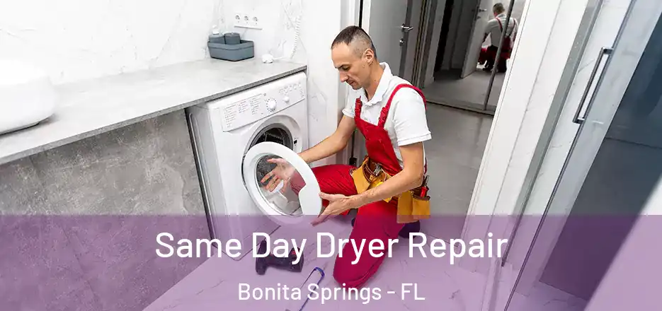 Same Day Dryer Repair Bonita Springs - FL
